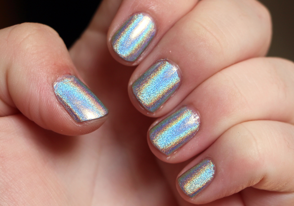 4. Silver Holographic Nail Polish - wide 1