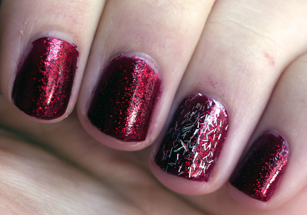 Butter London Chancer and Zoya Electra Swatch