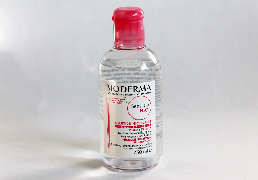 Bioderma Sensibio H2O Solution Micellaire Water Micelle Solution Sensitive Skin Makeup Remover Review