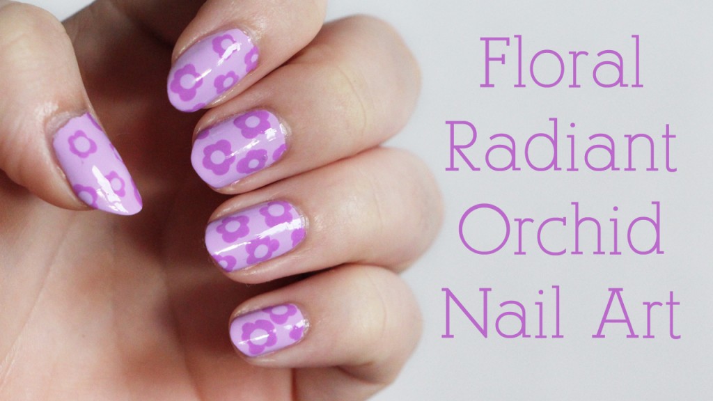 One Stroke Orchid Nail Art Tutorial - wide 1