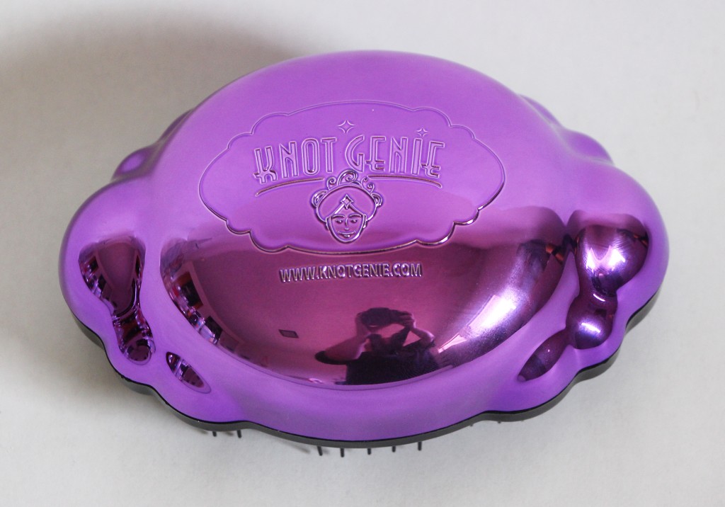 Knot Genie Peaceful Purple Detangling Hair Brush Review