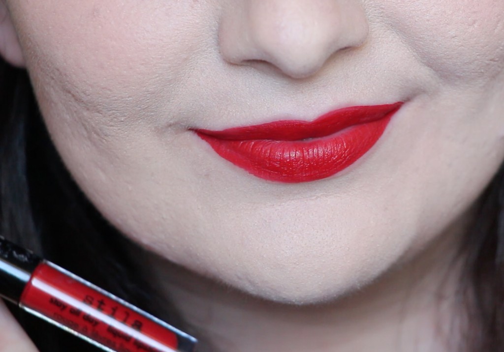 Stila Stay All Day Liquid Lipstick in Beso Swatch Review