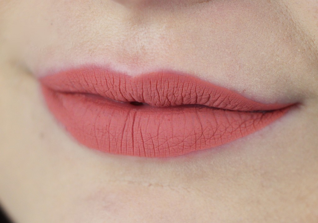 Cailyn Cosmetics Pure Lust Extreme Matte Tint Liquid Lipstick Exhibitionist Review Swatch 2