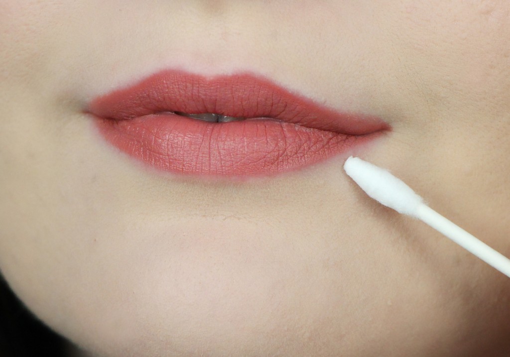 Precision Q Tips Lipstick Tutorial