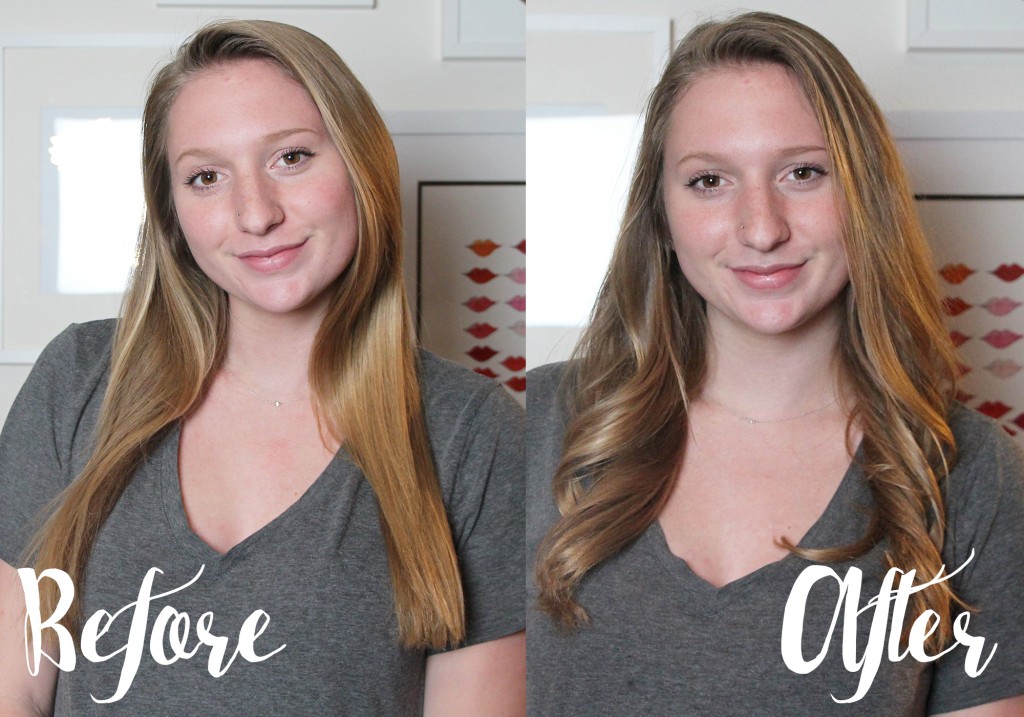 T3 Micro T3 Twirl 360 Styling Curling Iron Review Before & After