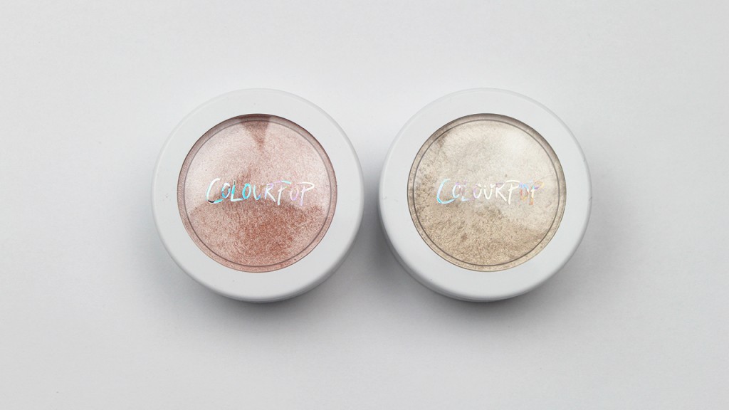 ColourPop Cosmetics Highlighters Smoke 'N Whistles and Stole The Show Review
