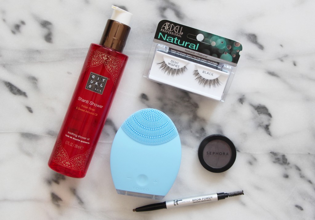 June Beauty In Review Favorites Ritual Shanti Shower Ardell Demi Wispies Foreo Luna It Cosmetics Brow Power Sephora Colorful Eyeshadow No. 52 5th Avenue Review
