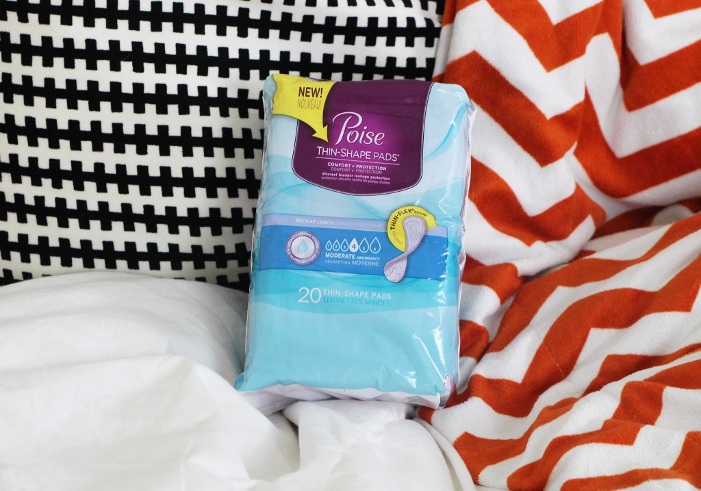 Poise Thin Shape Pads Moderate Absorbency Review #RecycleYourPeriodPad