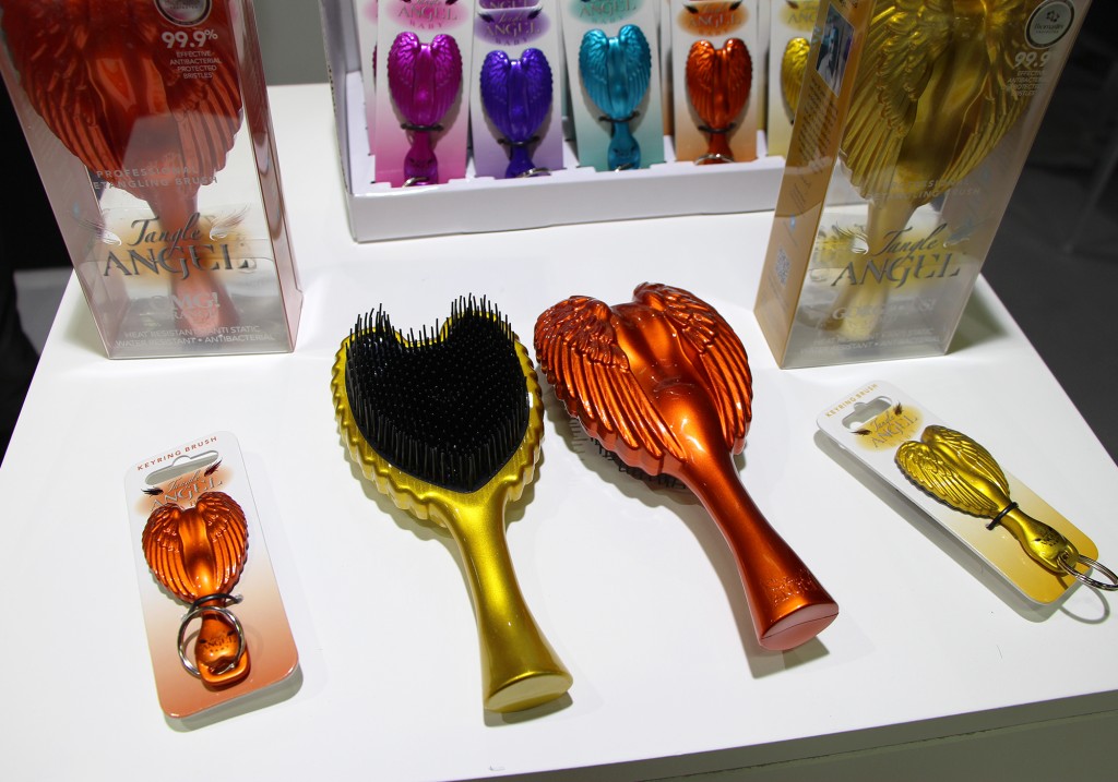 The Tangle Angel Detangling Hair Brush at Cosmoprof North America 2015 in Las Vegas