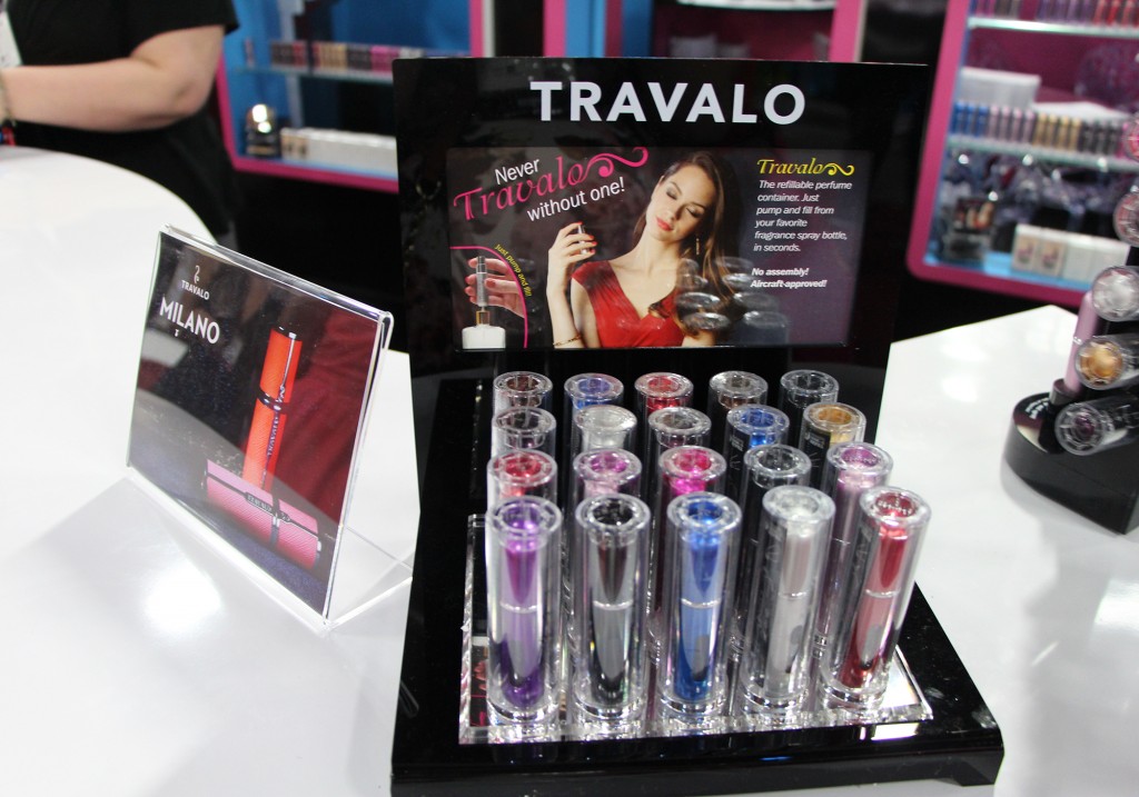 Travalo Travel Perfume Atomizer at Cosmoprof North America Las Vegas 2015