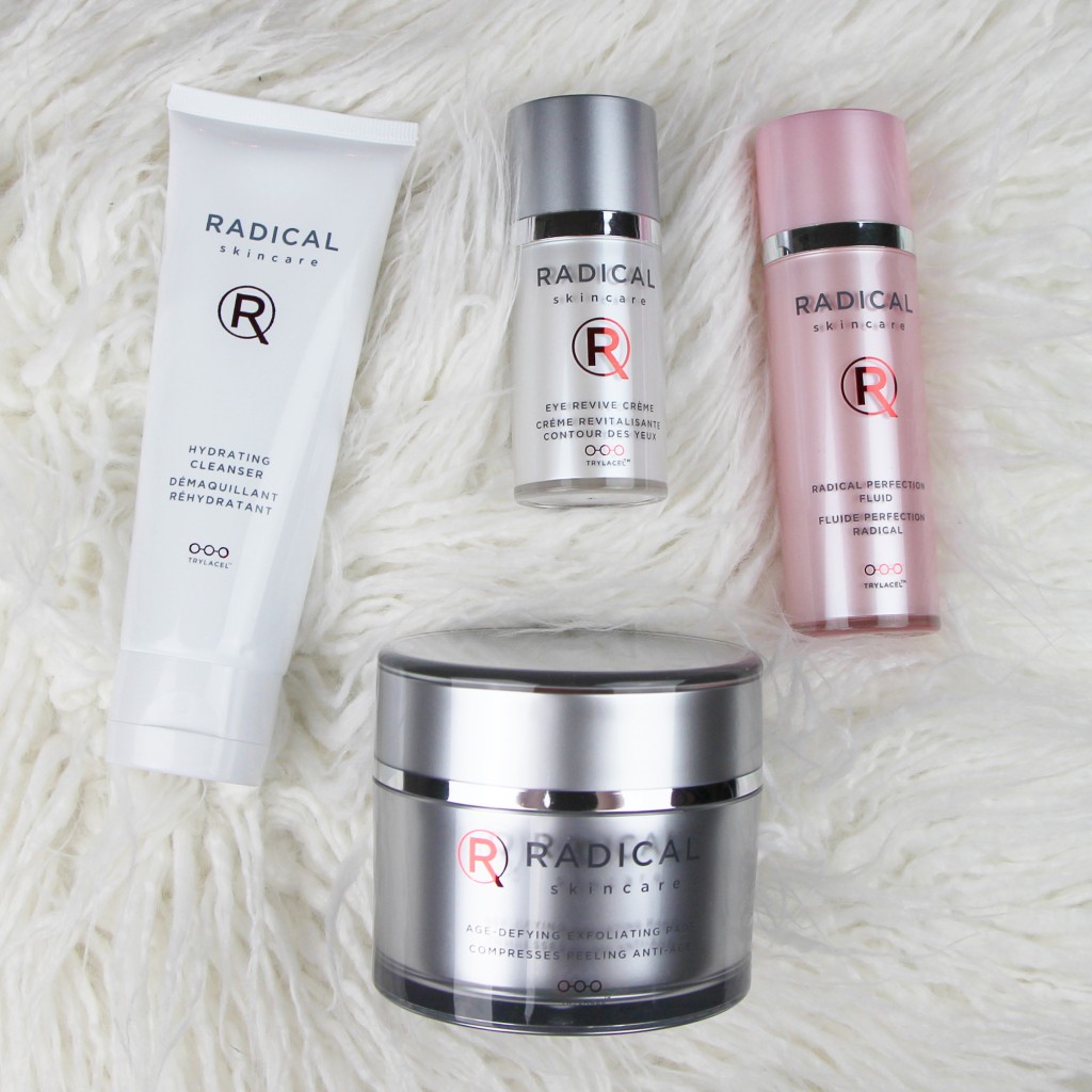 Radical Skincare Review Hydrating Cleanser Radical Perfection Fluid Age Defying Exfoliating Pads Eye Revive Creme Youth Infusion Serum