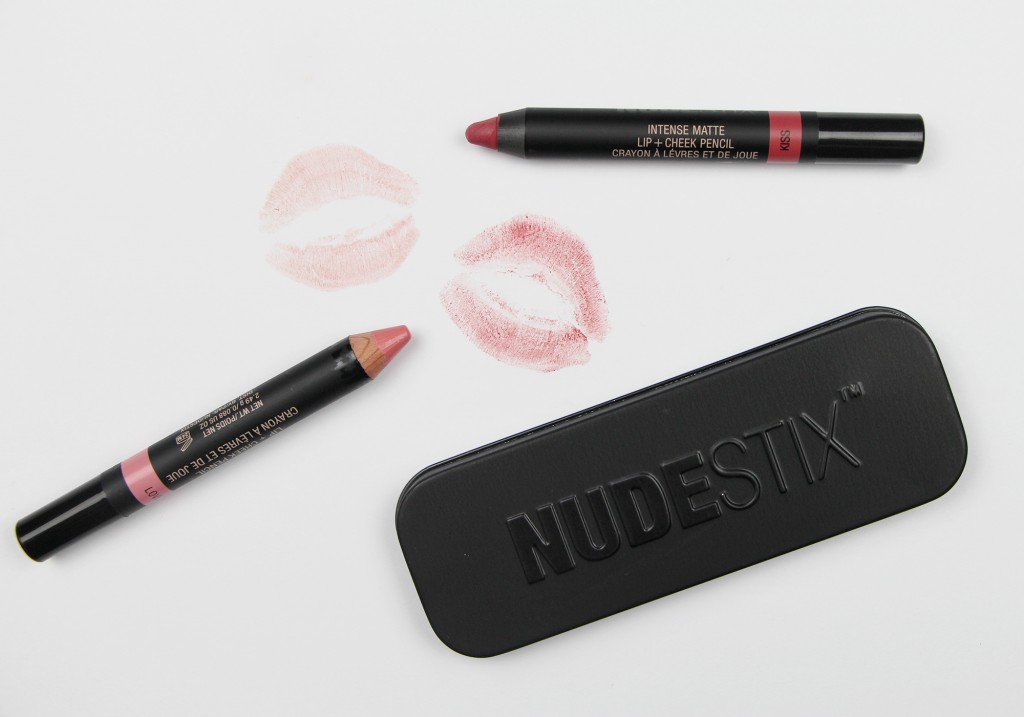 NUDESTIX x Love is Louder Lip and Cheek Pencils in Love Kiss Review 2