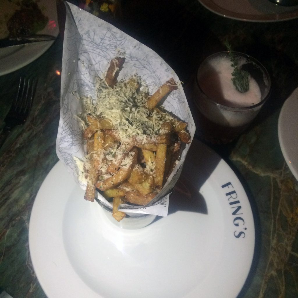 Fring's Toronto Review Truffle Fries Drake Restaurant What to do in Toronto