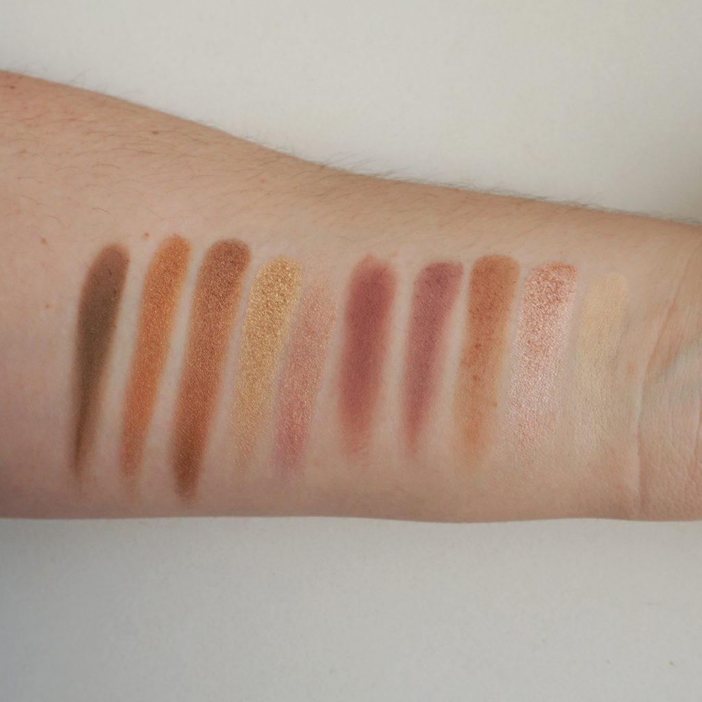 BH Cosmetics Carli Bybel Palette Swatches